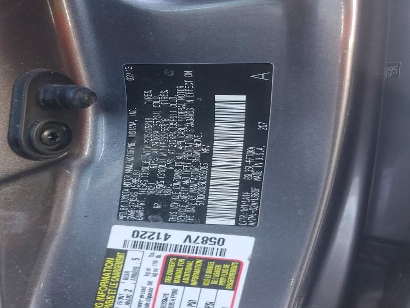 2013 Toyota Sienna xle