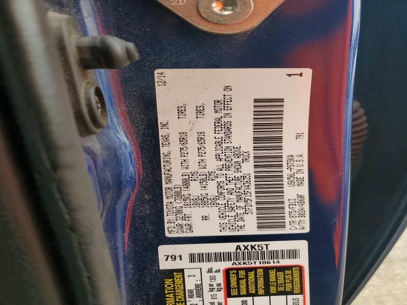 2015 Toyota Tundra SR5