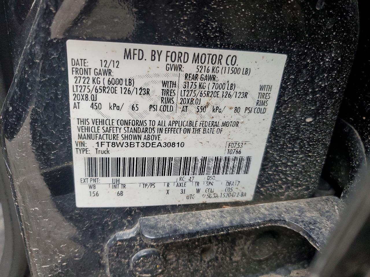 2013 Ford F350 Super