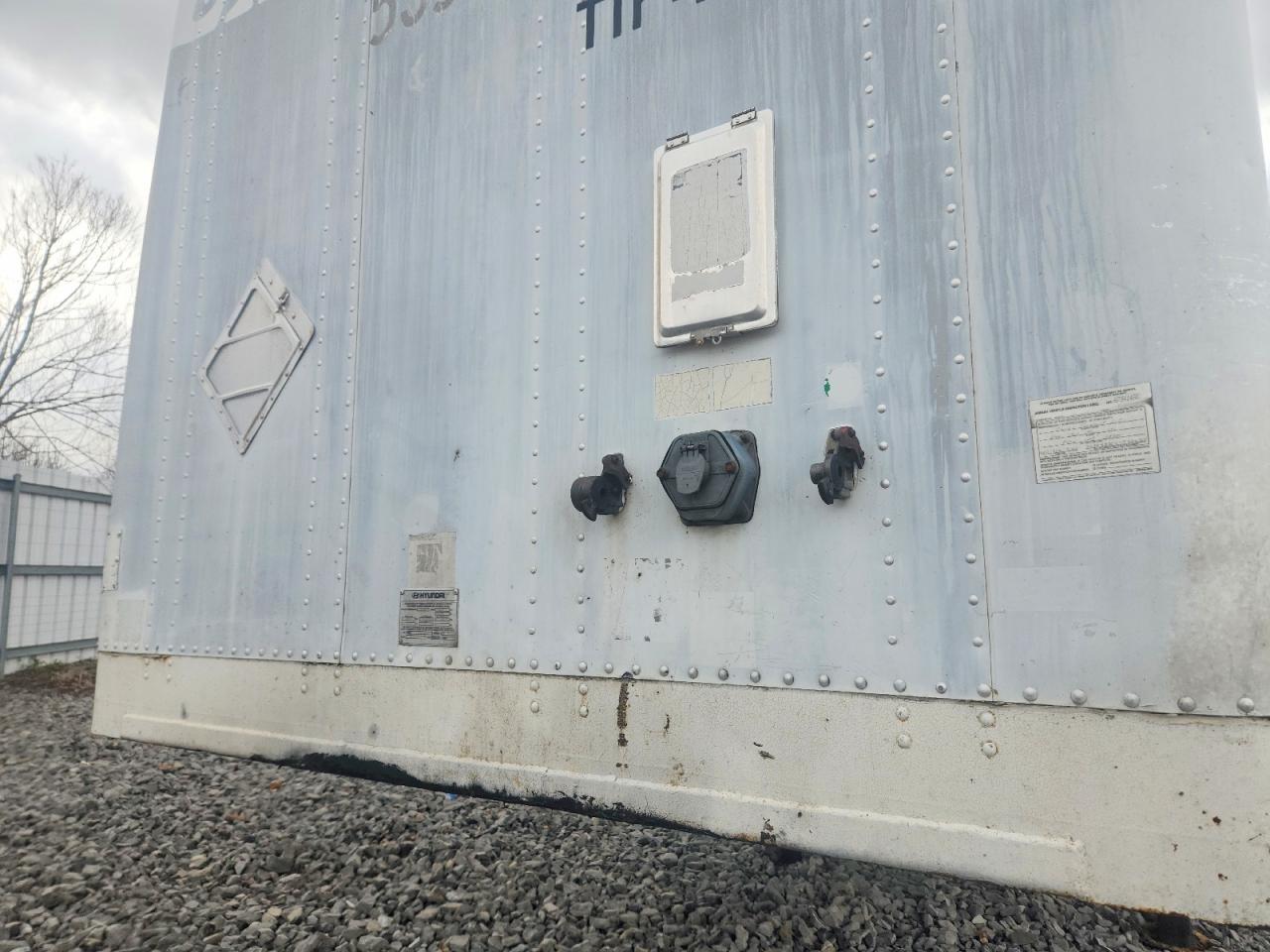 2007 Hyundai Translead VI2530A52-AJS DRY Van Trailer