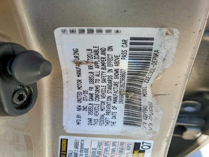 2006 Toyota Corolla ce