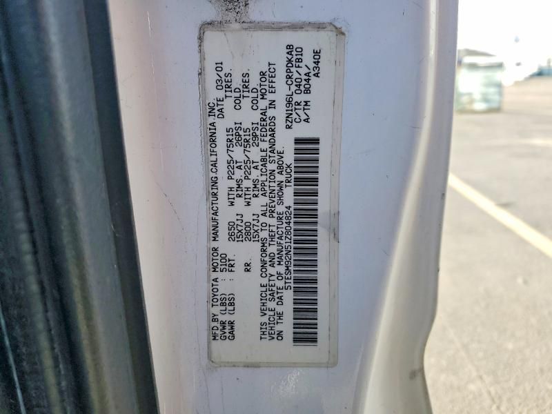 2001 Toyota Tacoma Xtracab Prerunner