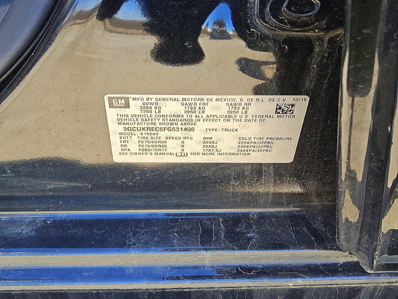 2015 Chevrolet Silverado K1500 LT