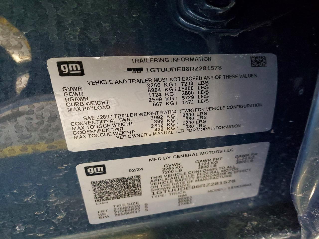 2024 GMC Sierra K1500 SLT