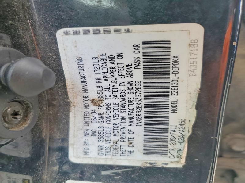 2005 Toyota Corolla ce