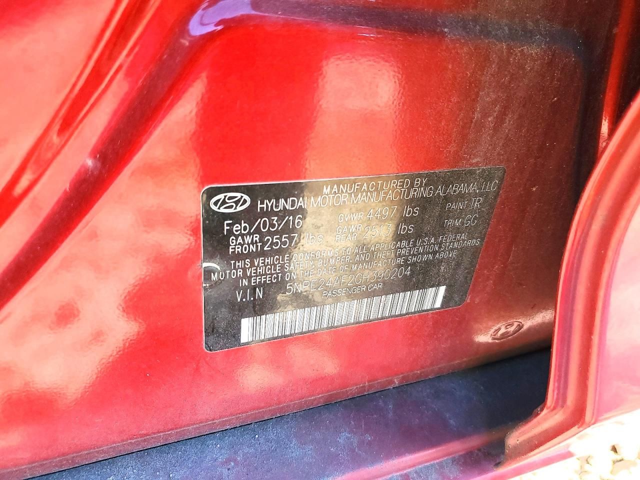 2016 Hyundai Sonata se