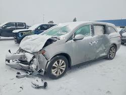 Honda Odyssey ex salvage cars for sale: 2016 Honda Odyssey ex