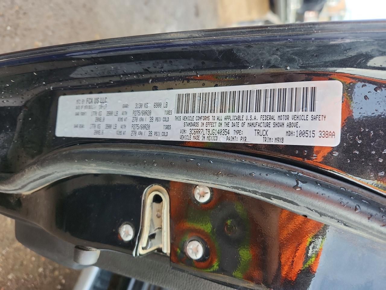 2018 Dodge Ram 1500 slt