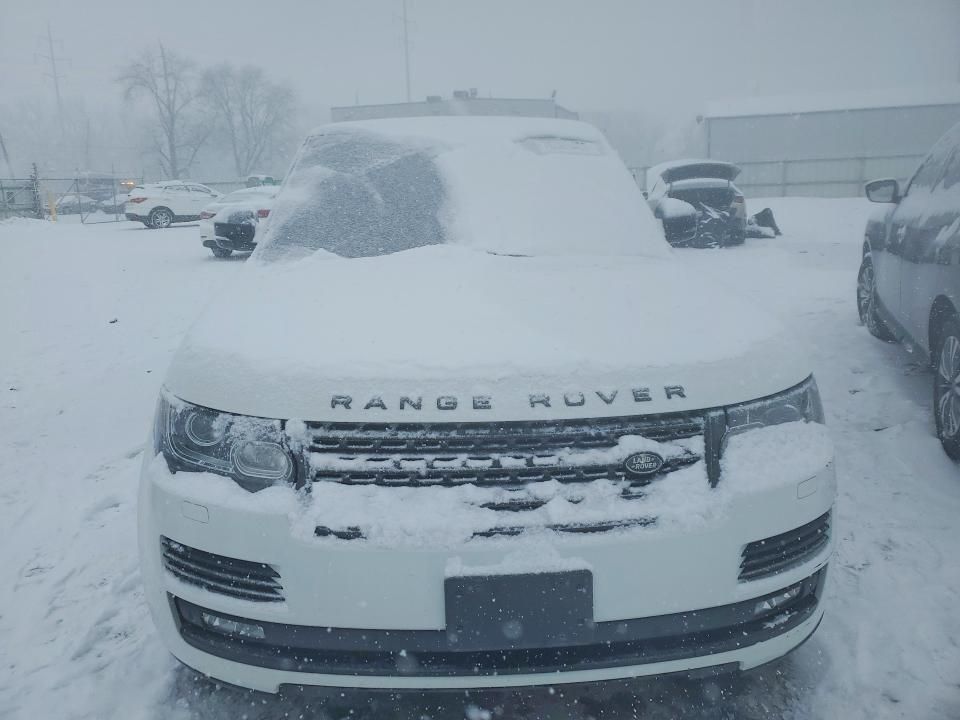 2017 Land Rover Range Rover hse