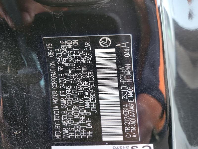 2015 Lexus Rc 350