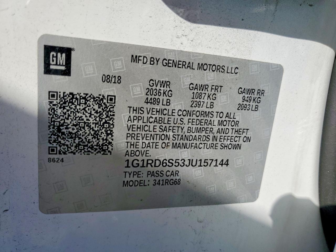 2018 Chevrolet Volt Premier