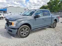 Ford salvage cars for sale: 2019 Ford F150 Supercrew