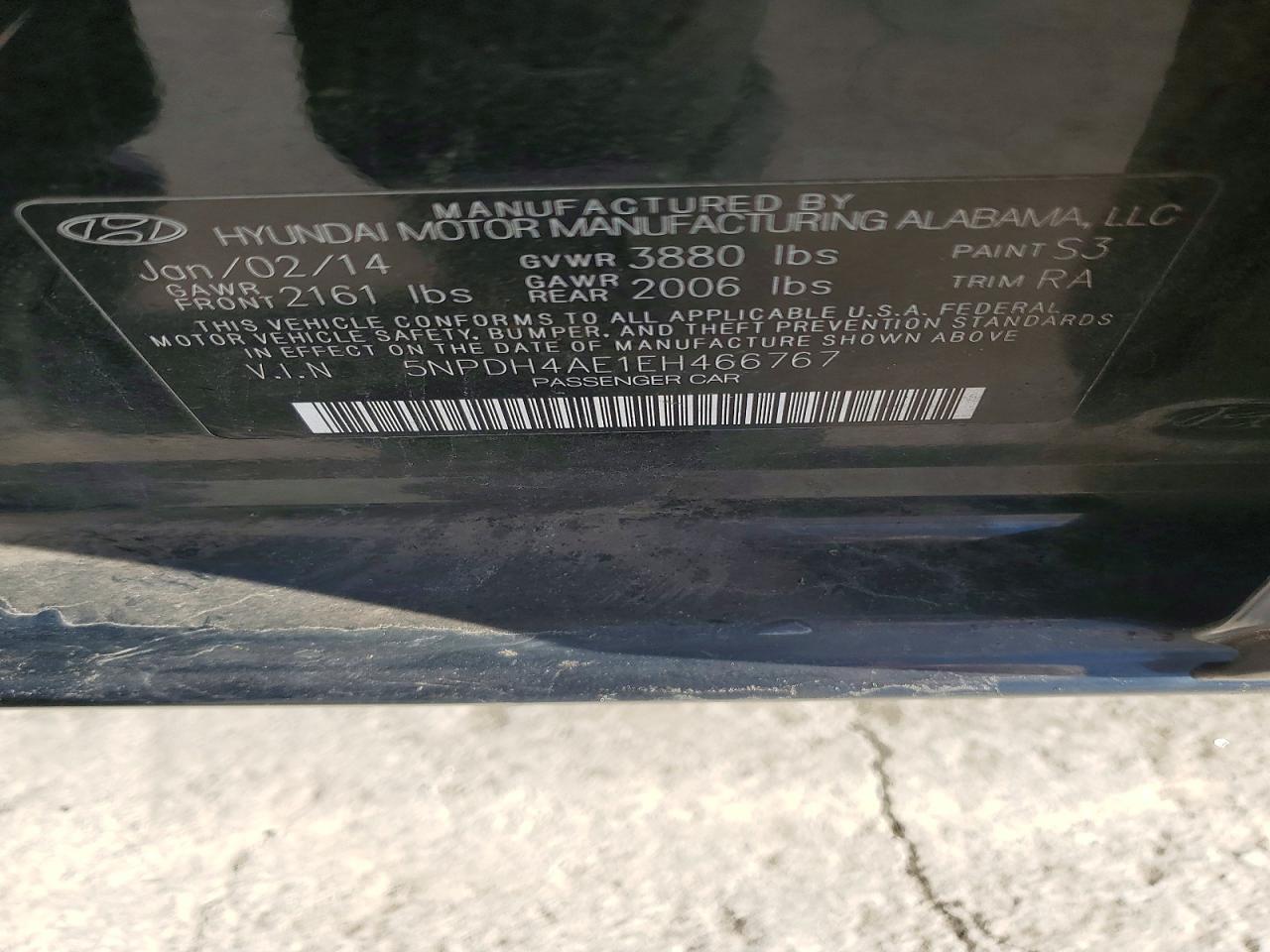 2014 Hyundai Elantra se