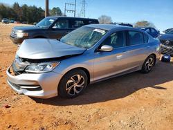 Salvage cars for sale from Copart China Grove, NC: 2017 Honda Accord lx