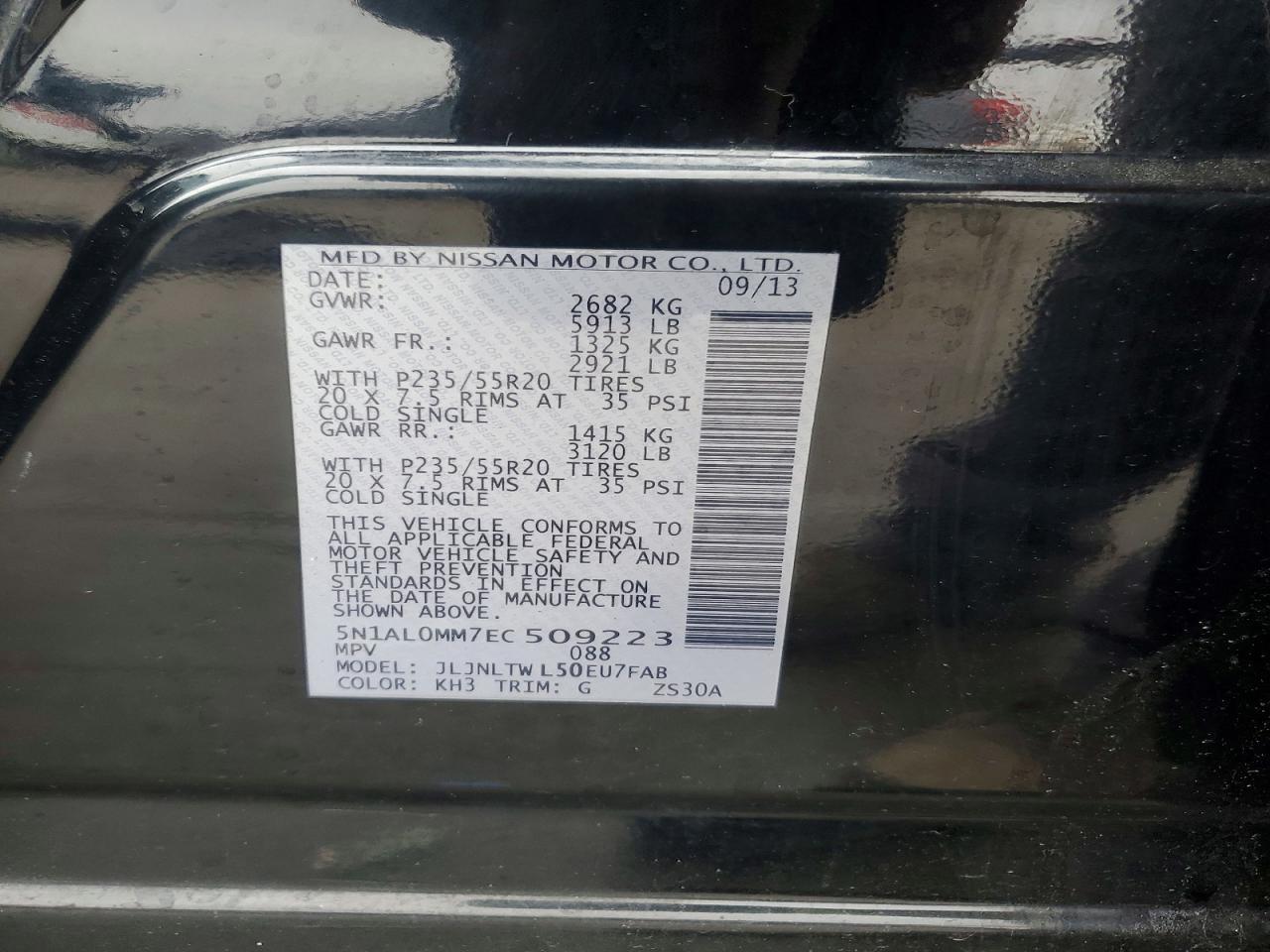 2014 Infiniti Qx60 Base