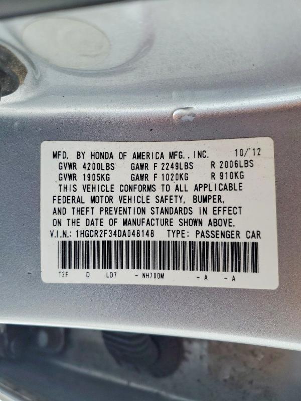 2013 Honda Accord lx