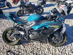 Salvage motorcycles for sale at Taylor, TX auction: 2021 Kawasaki ZX636 K