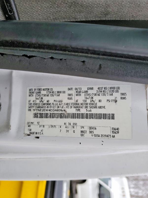 2013 Ford Econoline E250 Van