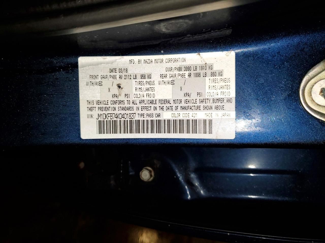 2019 Mazda Cx-3 Sport