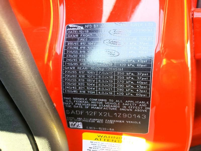 2020 Jaguar E-pace Checkered Flag