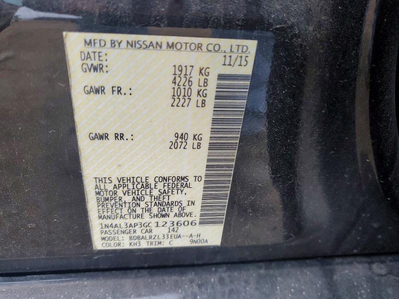 2016 Nissan Altima 2.5