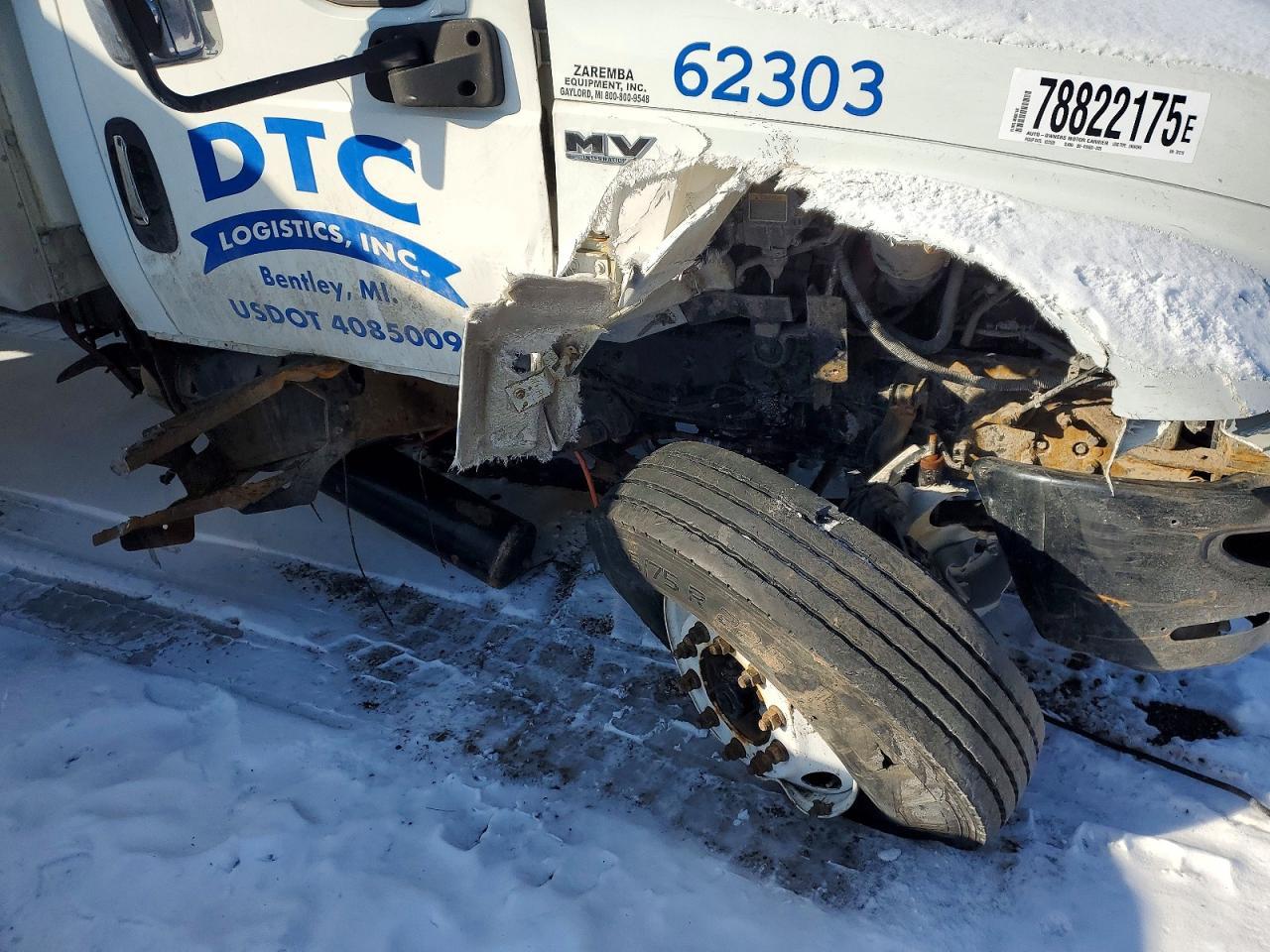 2019 International MV607 BOX Truck