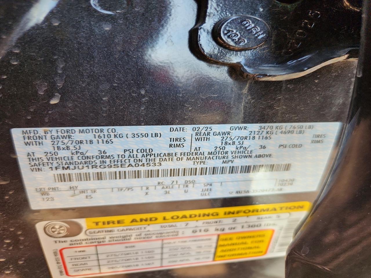 2025 Ford Expedition Tremor