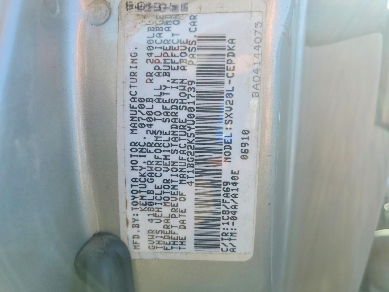 2000 Toyota Camry ce