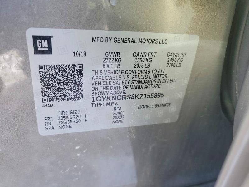 2019 Cadillac XT5 Platinum