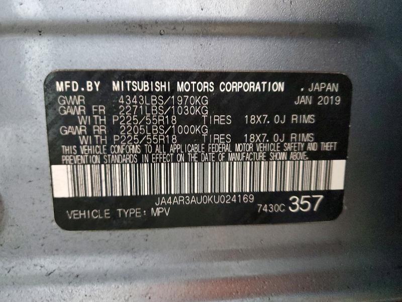 2019 Mitsubishi Outlander Sport es
