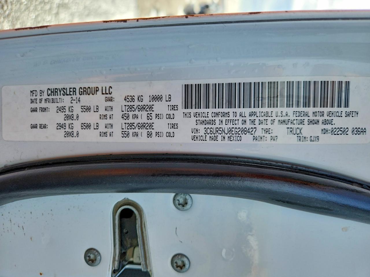 2014 Dodge 2500 Laramie