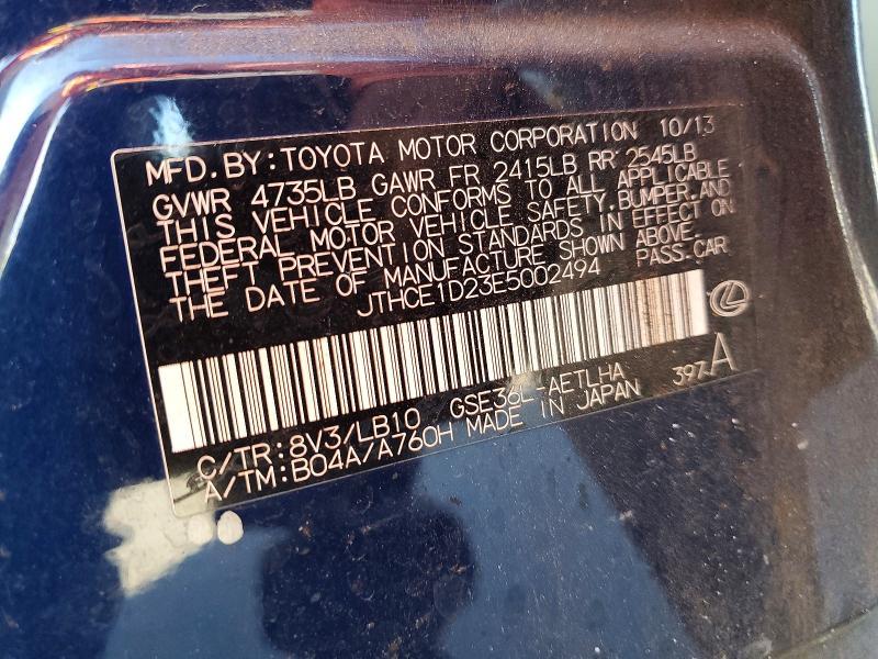 2014 Lexus Is 350