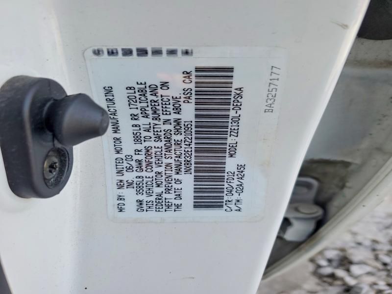 2004 Toyota Corolla ce