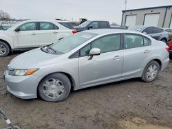 Honda salvage cars for sale: 2012 Honda Civic Hybrid l
