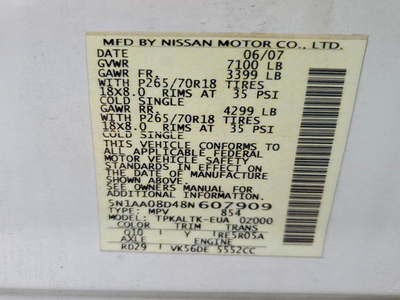 2008 Nissan Armada se