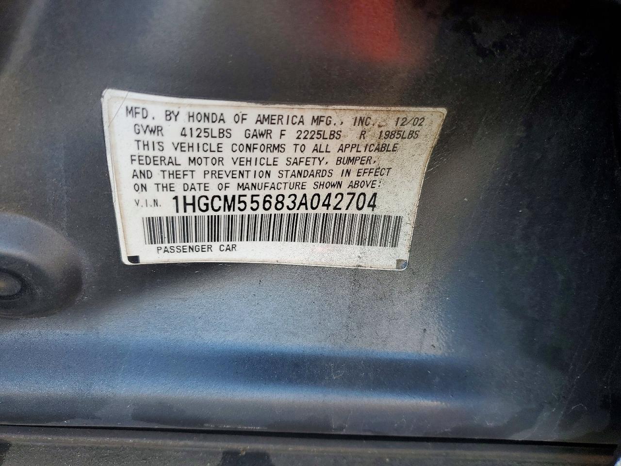 2003 Honda Accord ex
