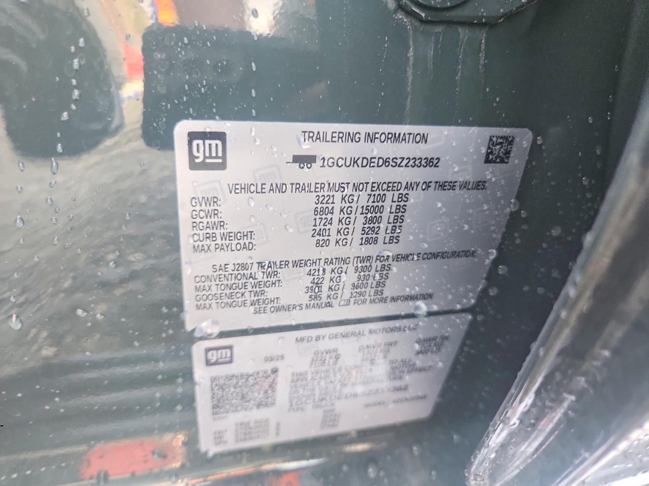 2025 Chevrolet Silverado K1500 lt