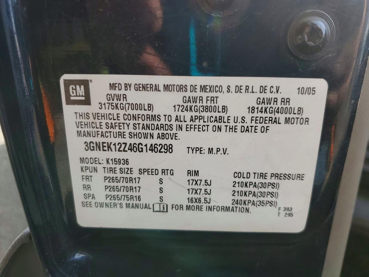 2006 Chevrolet Avalanche K1500