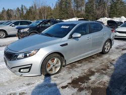 KIA Vehiculos salvage en venta: 2015 KIA Optima lx