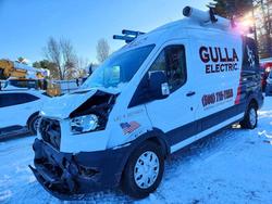 Salvage cars for sale from Copart Mendon, MA: 2020 Ford Transit T-250 Utility / Service Van