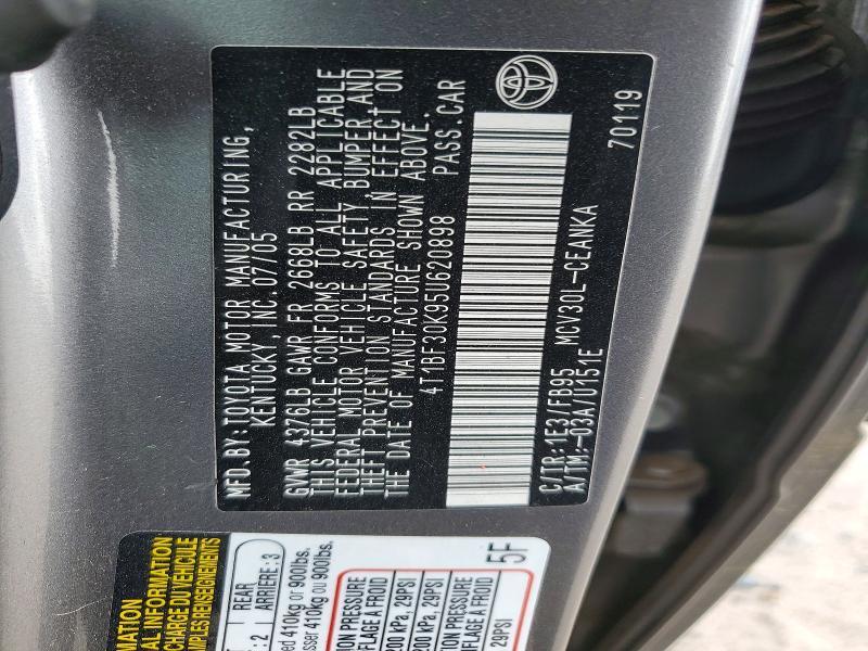 2005 Toyota Camry le