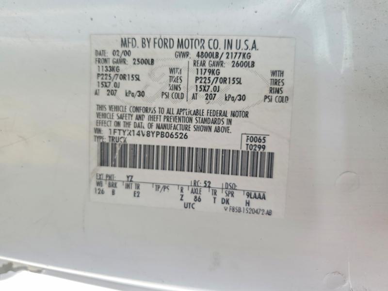 2000 Ford Ranger xlt Supercab