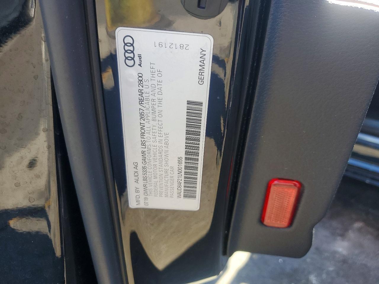 2020 Audi A6 Premium