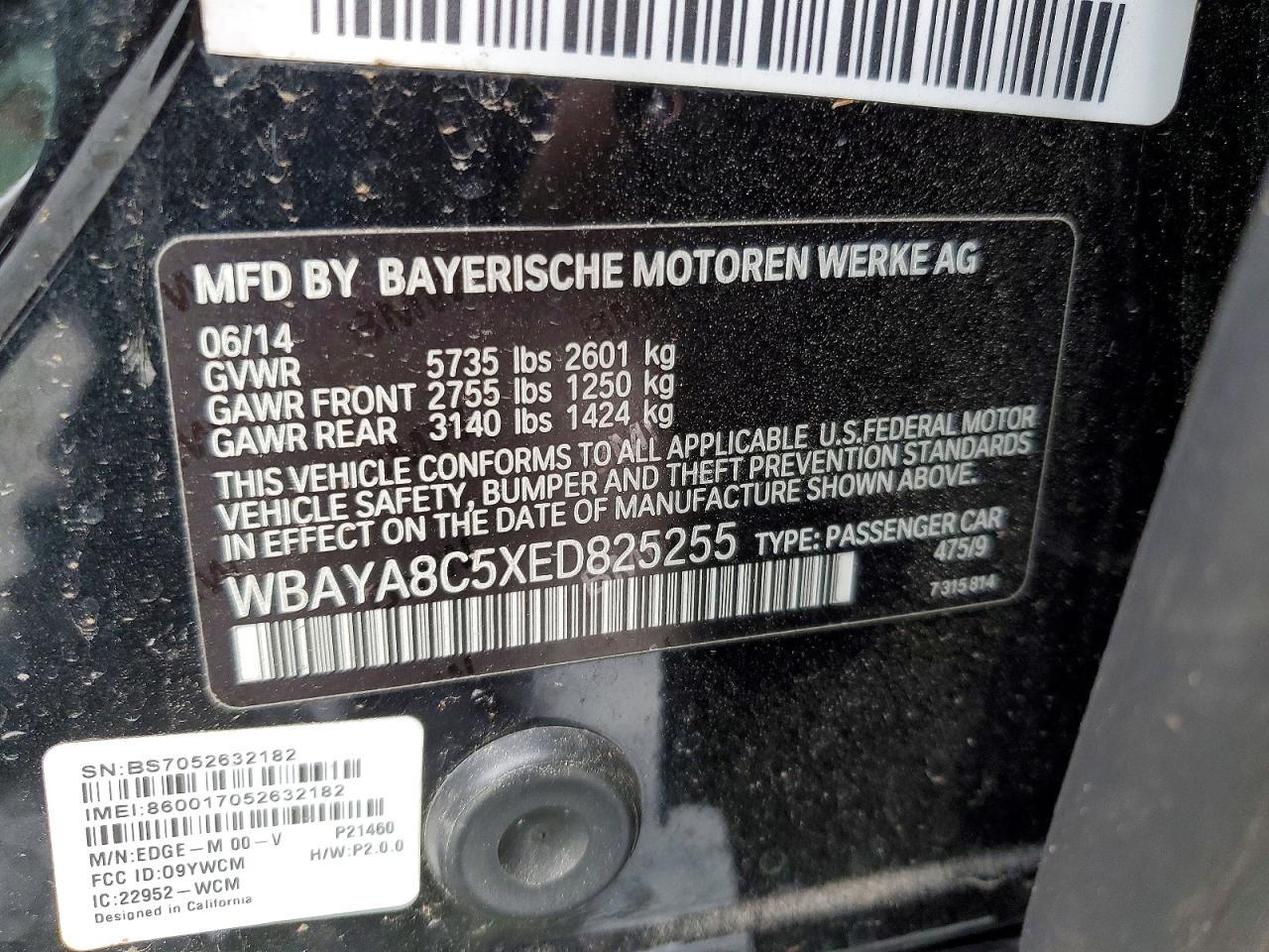 2014 BMW 750 i
