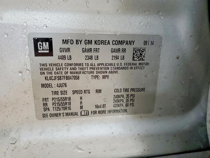 2015 Buick Encore Convenience