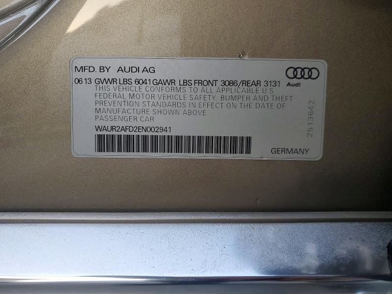2014 Audi A8 l Quattro