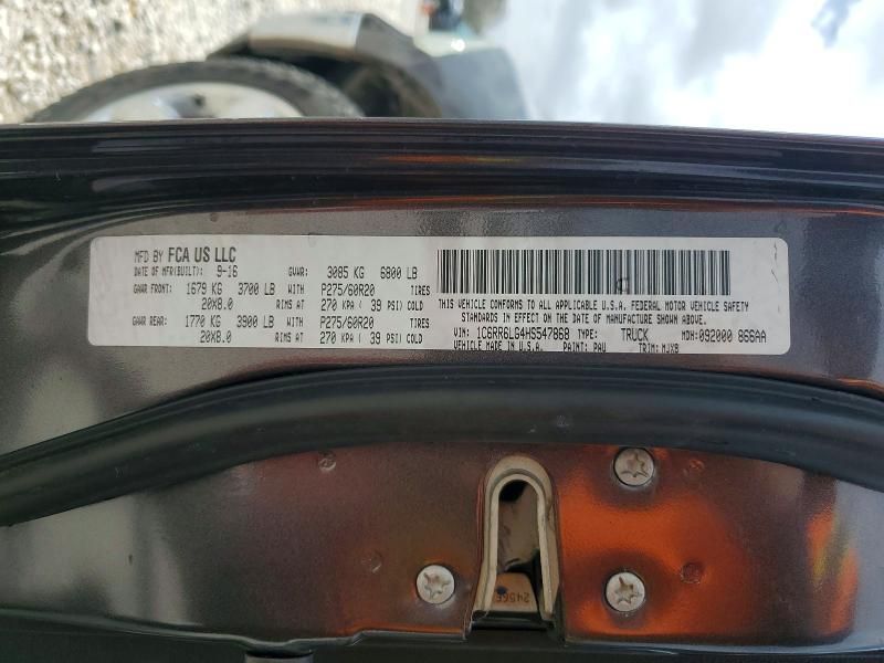 2017 Dodge RAM 1500 SLT