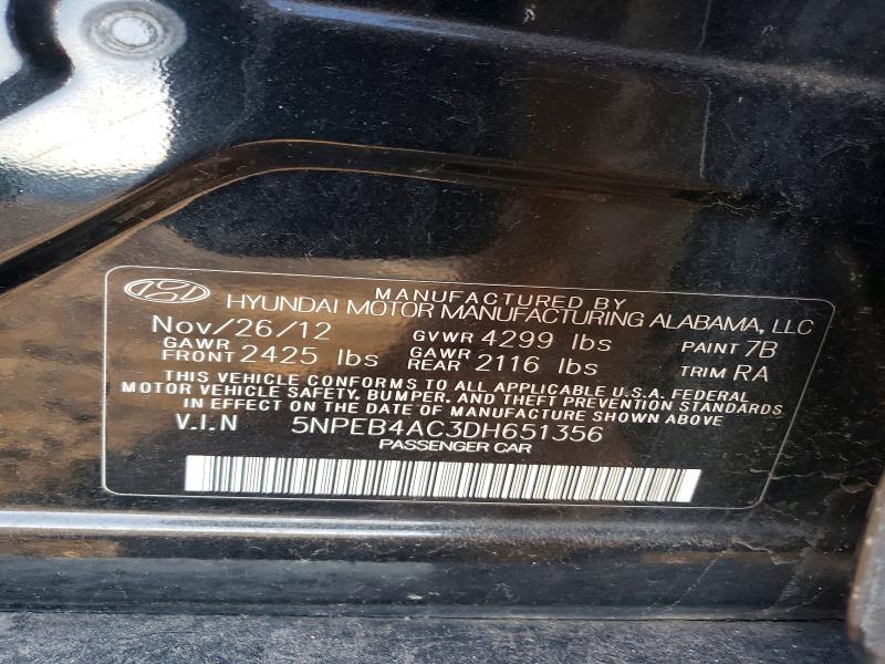 2013 Hyundai Sonata gls