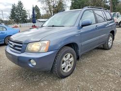 2002 Toyota Highlander Base en venta en Spanaway, WA