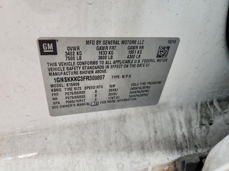 2015 Chevrolet Suburban K1500 ltz